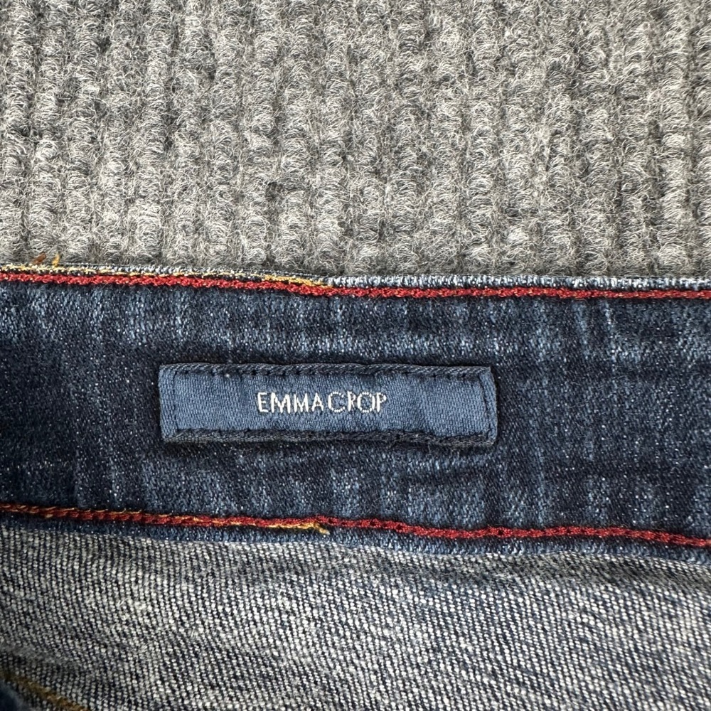 Lucky Brand Emma Crop Jeans Womens 16W Dark Wash Stretch Denim Cropped - Picture 5 of 15